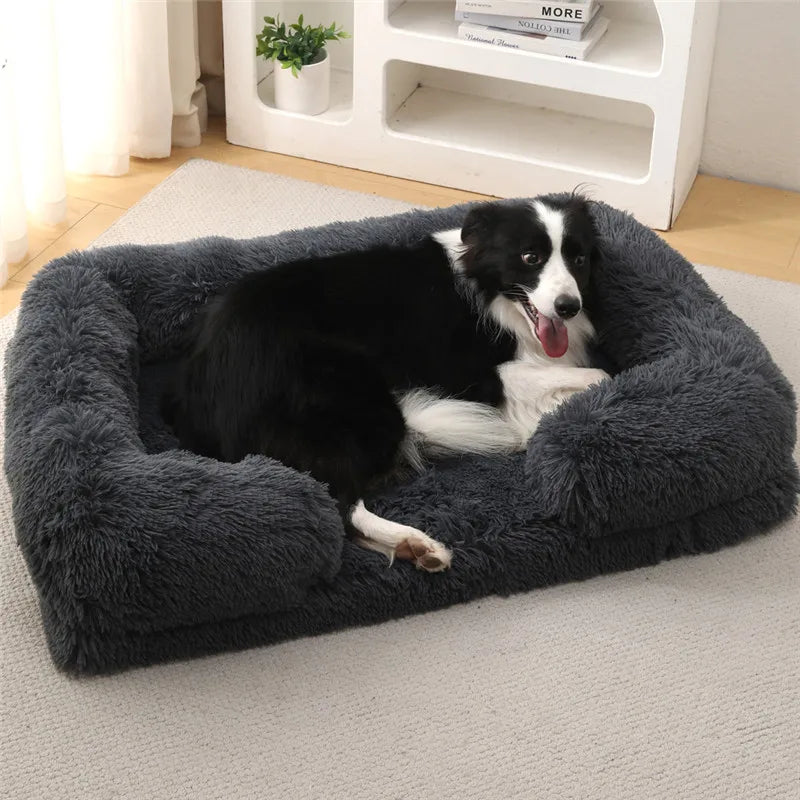 Weiches orthopädisches Hundebett – warm, stützend und waschbar