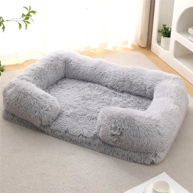 Weiches orthopädisches Hundebett – warm, stützend und waschbar