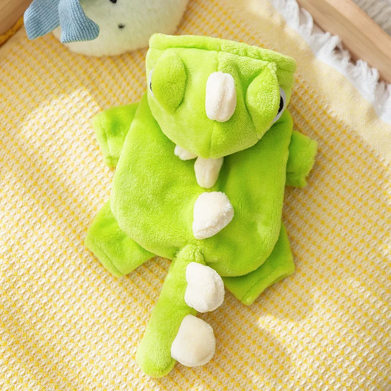 Lichtgroene Dinosaurus Jumpsuit