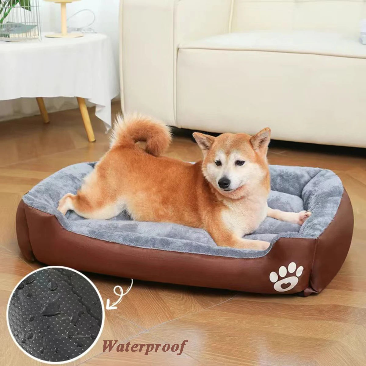 Hond Hondenmat Vierkant – Zachte, Antislip en Wasbare Hondenmat voor Comfort en Rust