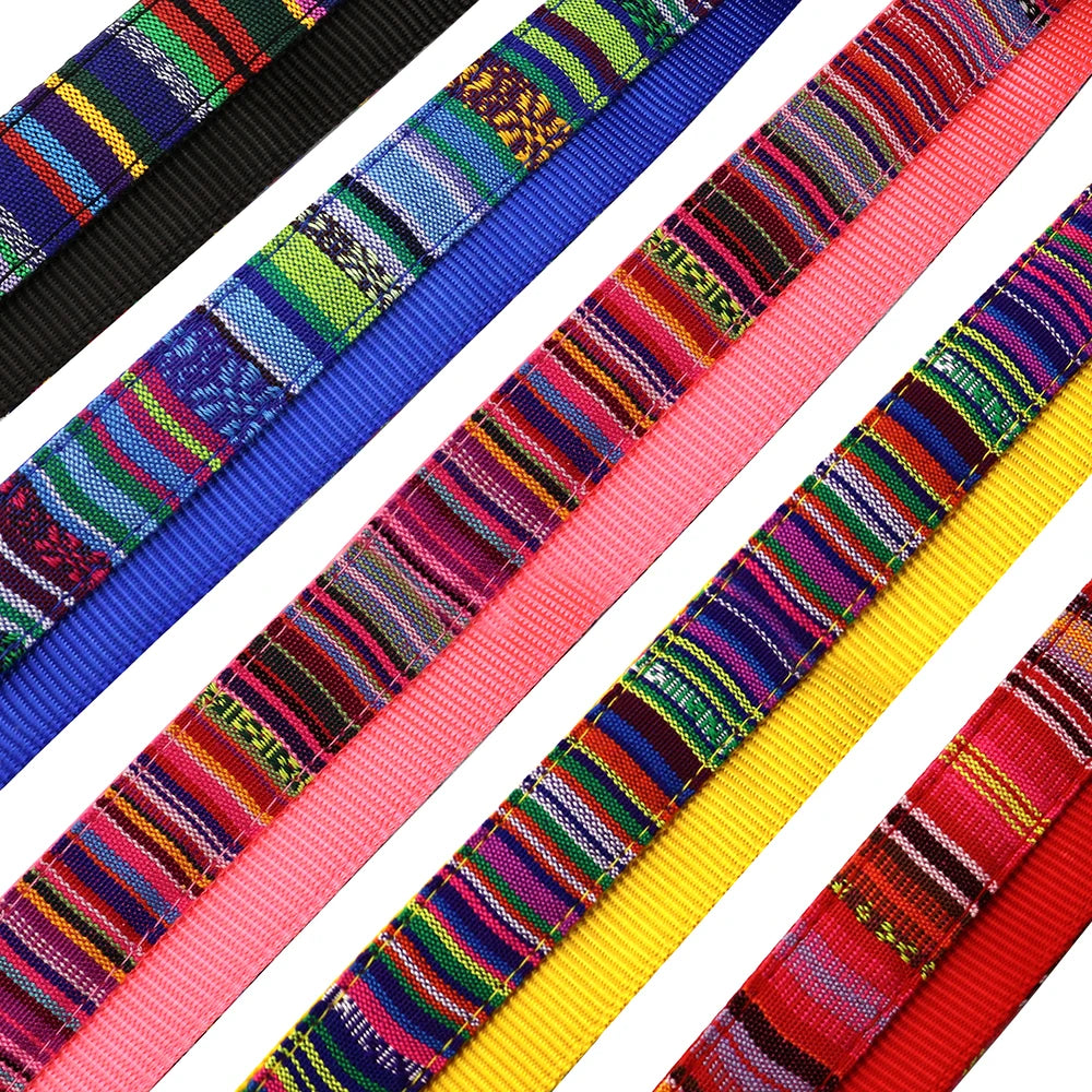 Hondenhalsband met Naam en Kleurrijke Strepen – Opvallend, Comfortabel en Veilig