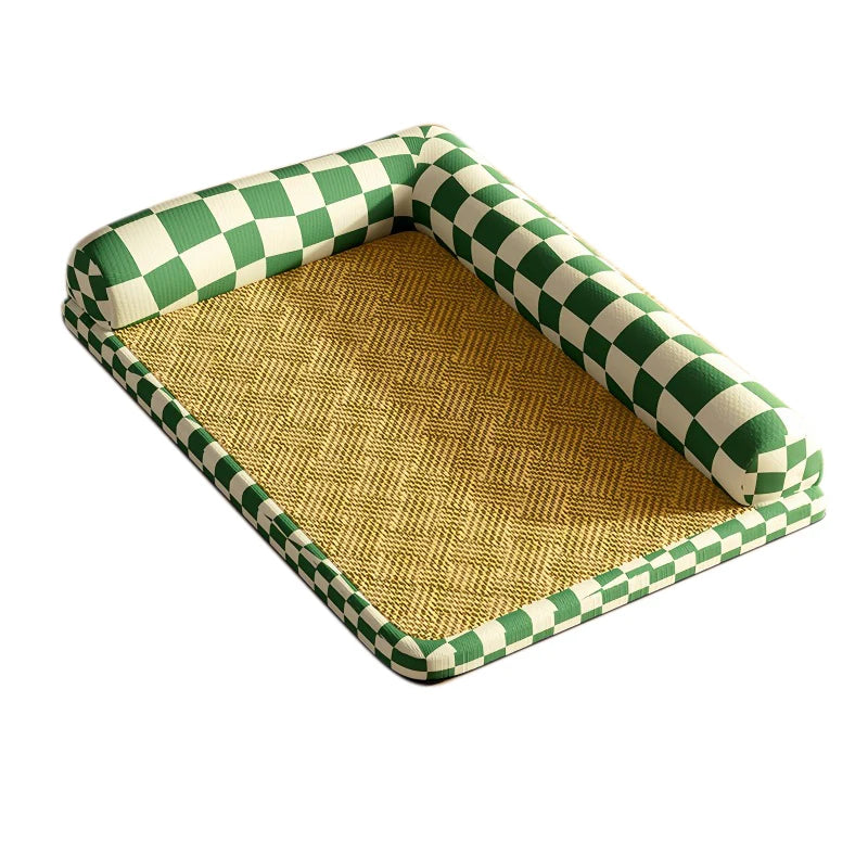 Hondenbed Zomerkoeling L-vorm – Ademend & Ondersteunend