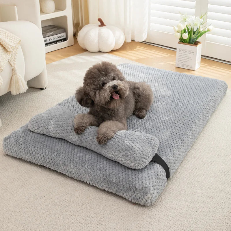 Hondenbed Kalmerend met Kussen – Warm en Ultiem Comfort