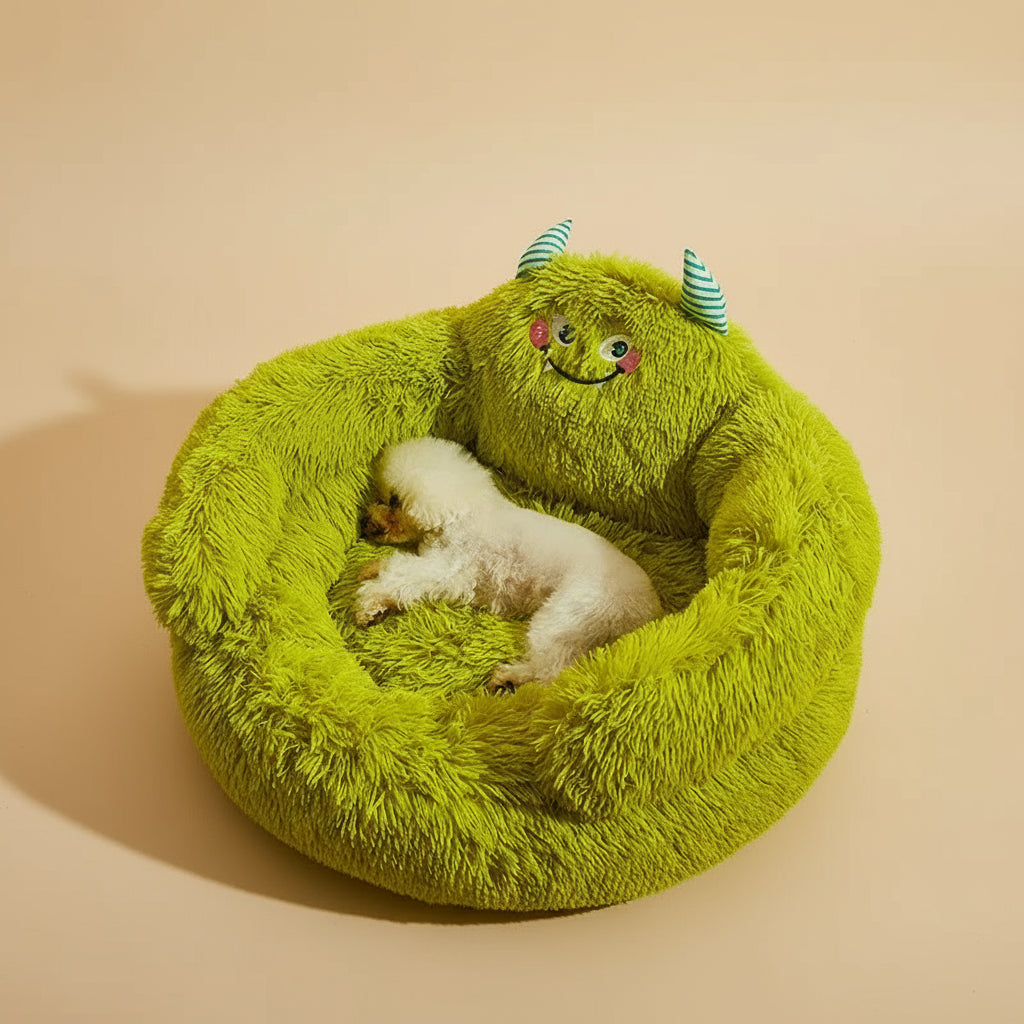 Hondenbed Monster – Speelse en Comfortabele Slaapplek voor Je Hond