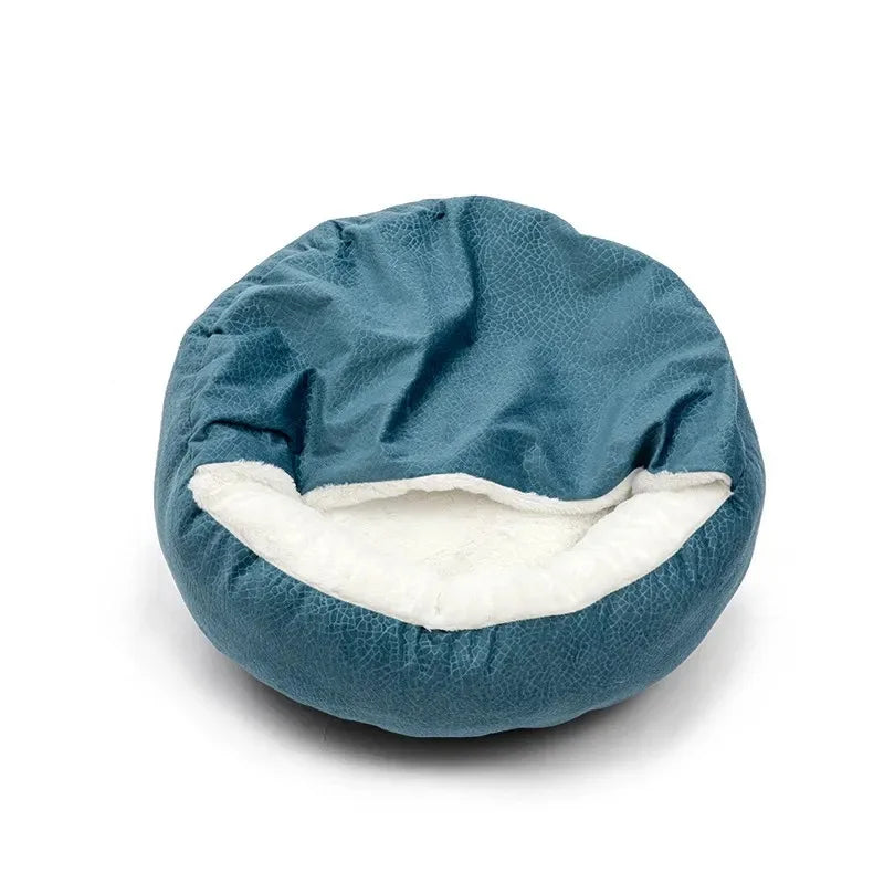 Orthopädisches Hundebett mit integrierter Decke – warm und schmutzabweisend
