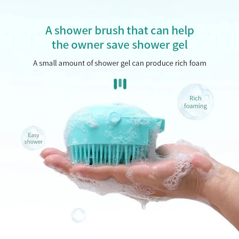Shampoo Borstel voor Honden – Gemakkelijk en Comfortabel Wassen