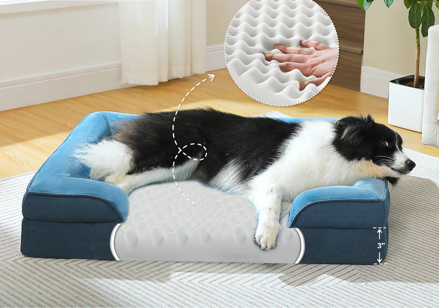Luxus-Hundebett – Komfort, Halt und Stil in einem
