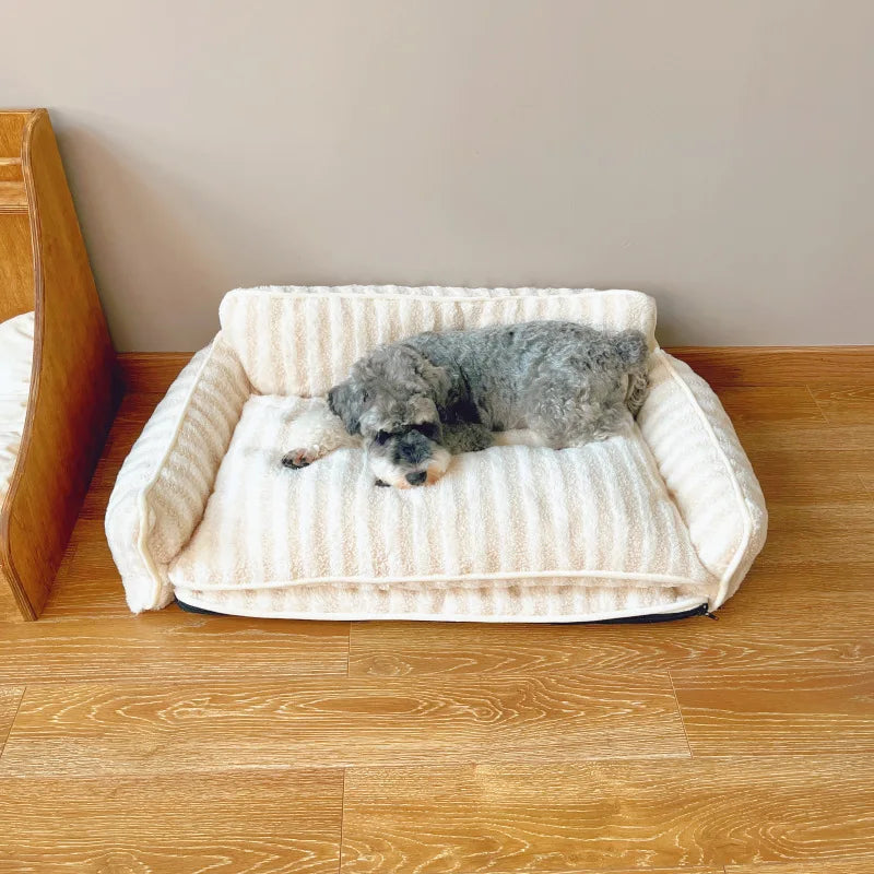 Hondenbank Gestreept – Comfortabel en Stijlvol voor Je Hond