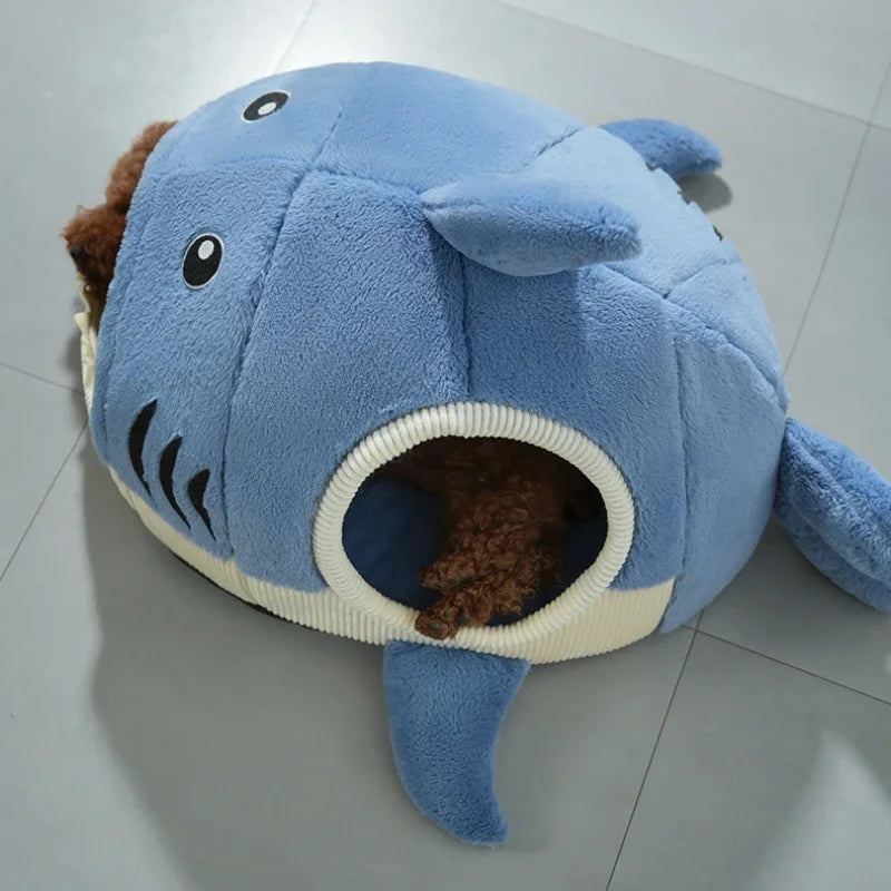 Hai-Haustierbett – Gemütlicher und warmer Schlafplatz für Ihren Vierbeiner