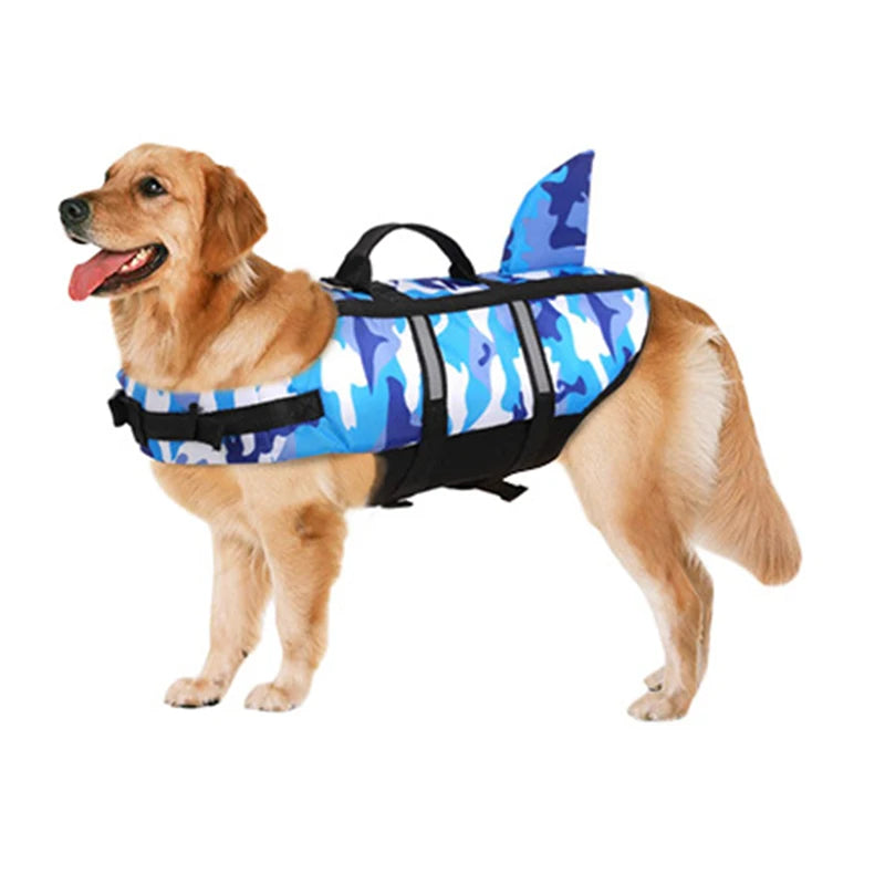 Hond Reddingsvest Haai – Verbeterd Drijfvermogen en Veiligheid