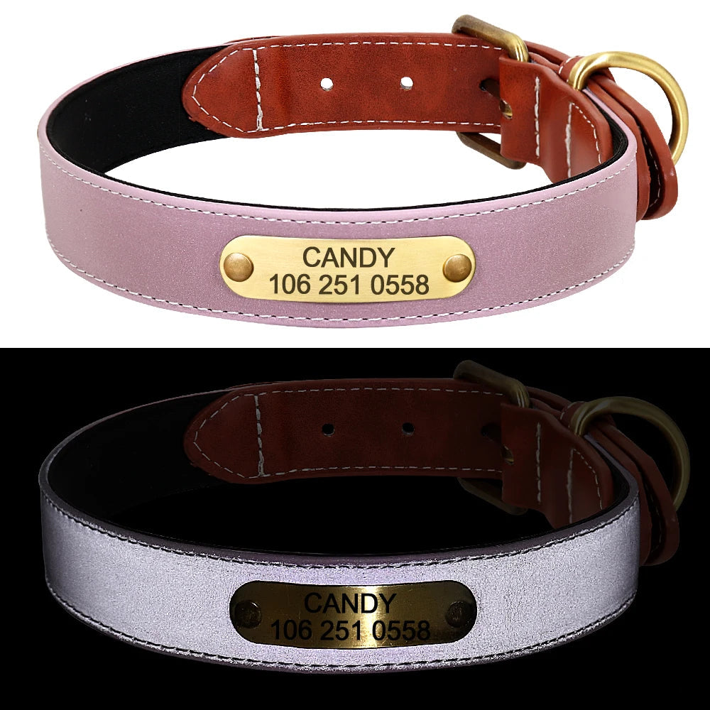 Speciale Reflecterende Halsband – Veiligheid en Stijl voor Jouw Hond