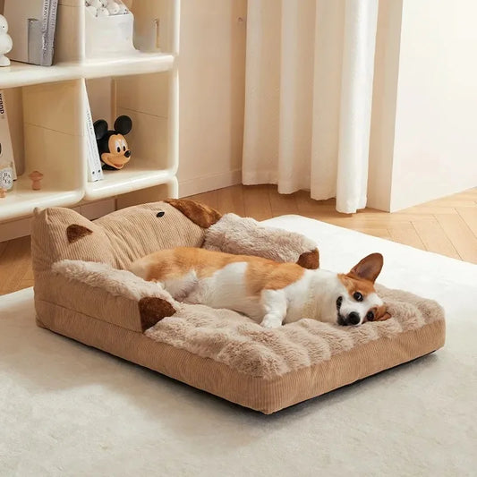 Comfort Teddy Bed – Zacht, Warm en Knus