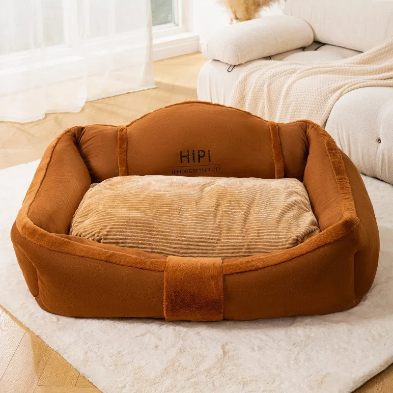 Hondenmand Verwarmd – Zachte, Warme en Comfortabele Hondenmand van Katoen en Fleece