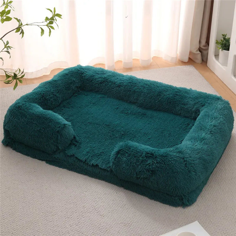 Weiches orthopädisches Hundebett – warm, stützend und waschbar