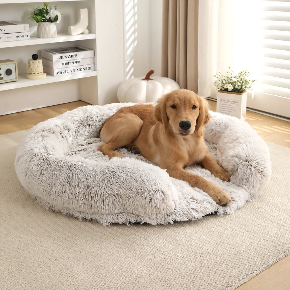 Fluffy Cloud Bed til hunde – Blødt og behageligt hvilested