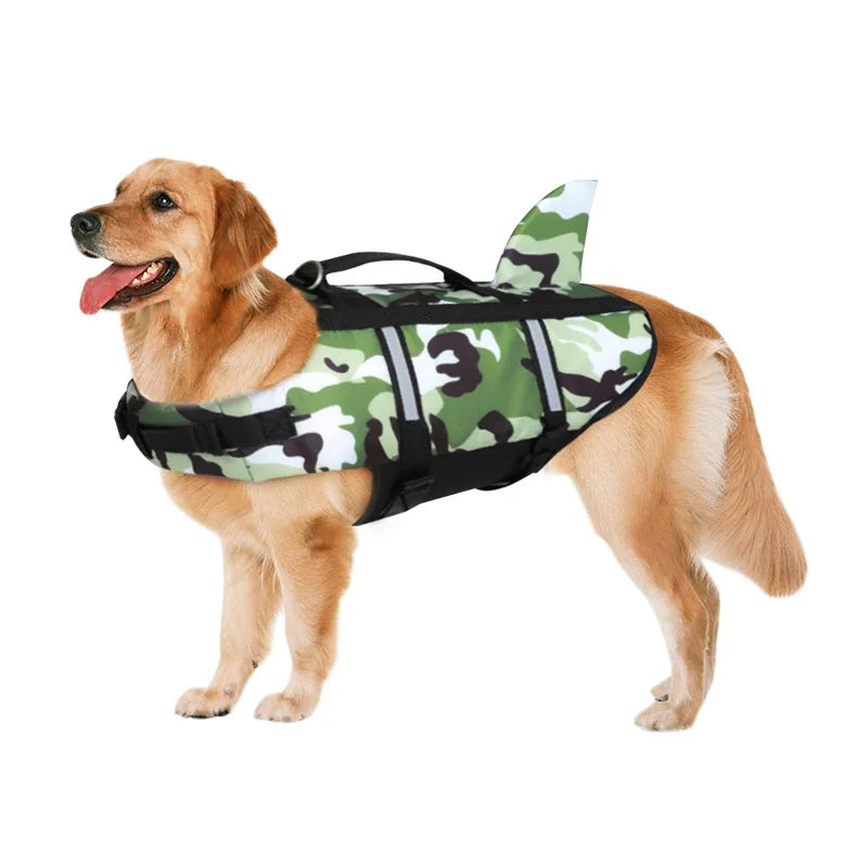 Hond Reddingsvest Haai – Verbeterd Drijfvermogen en Veiligheid