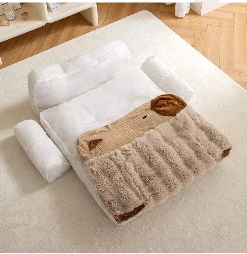 Comfort Teddy Bed – Zacht, Warm en Knus