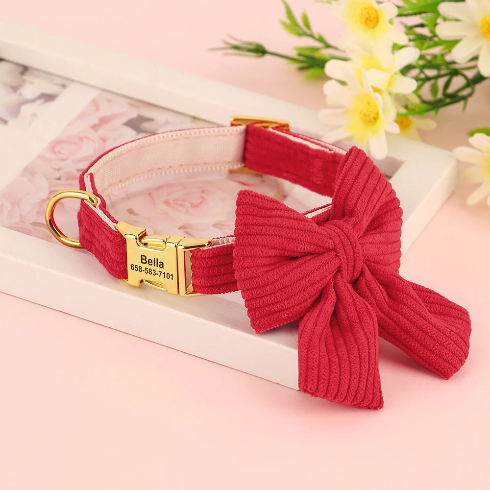 Mega Schattige Gepersonaliseerde Halsband – Zacht & Uniek