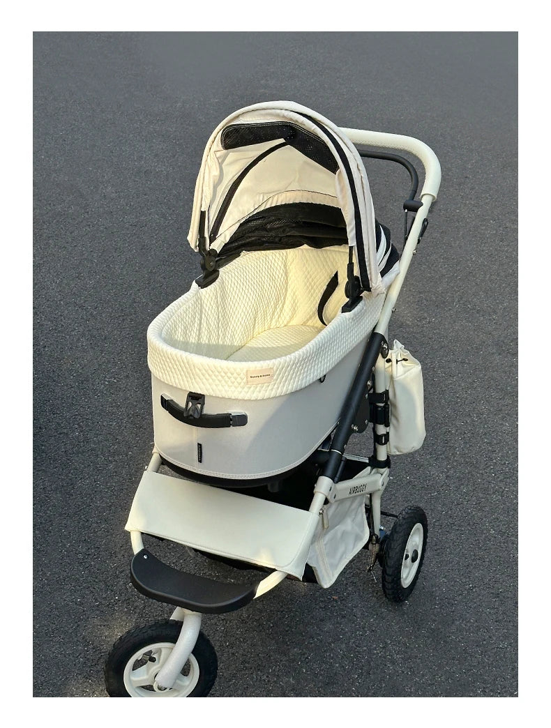 Airbuggy Luxe Huisdierwagen Set – Comfort & Stijl Voor Elk Avontuur!