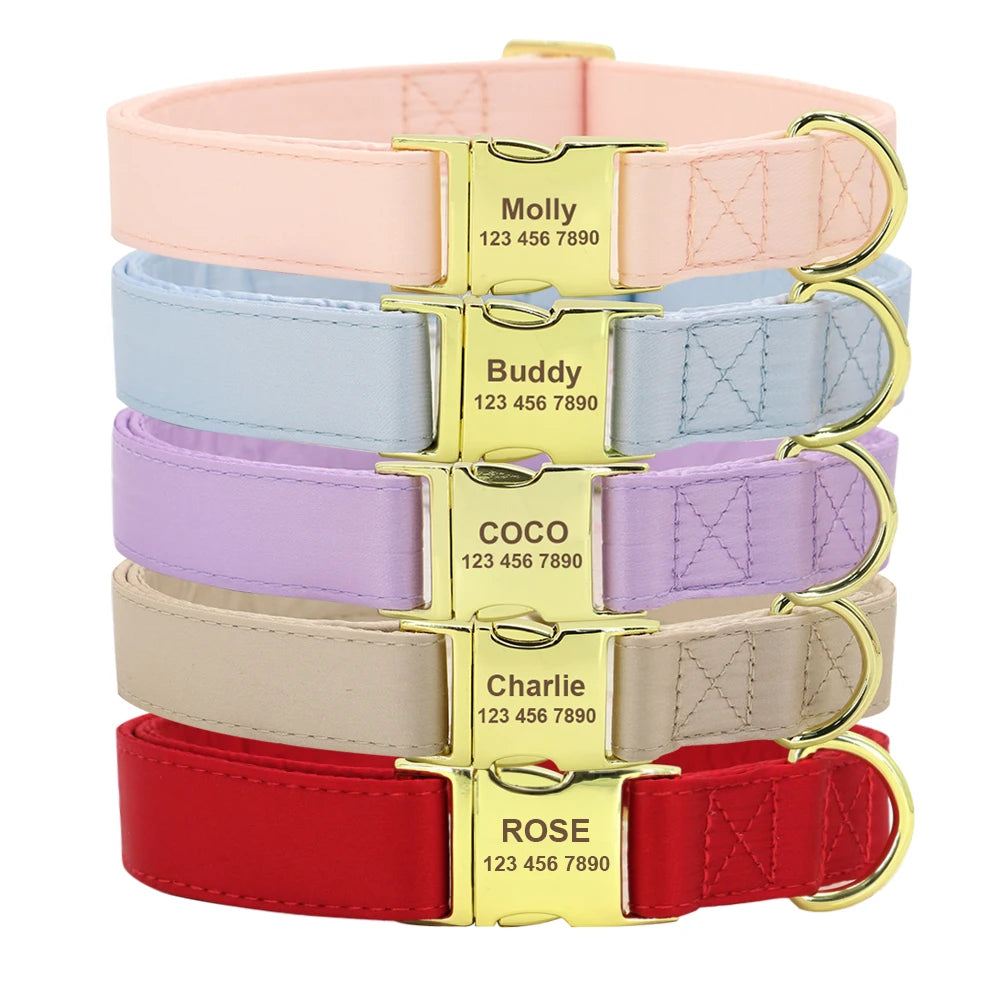 Personalisiertes Samthalsband – Stilvoll & Sicher