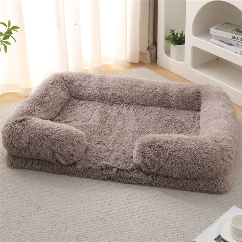 Weiches orthopädisches Hundebett – warm, stützend und waschbar