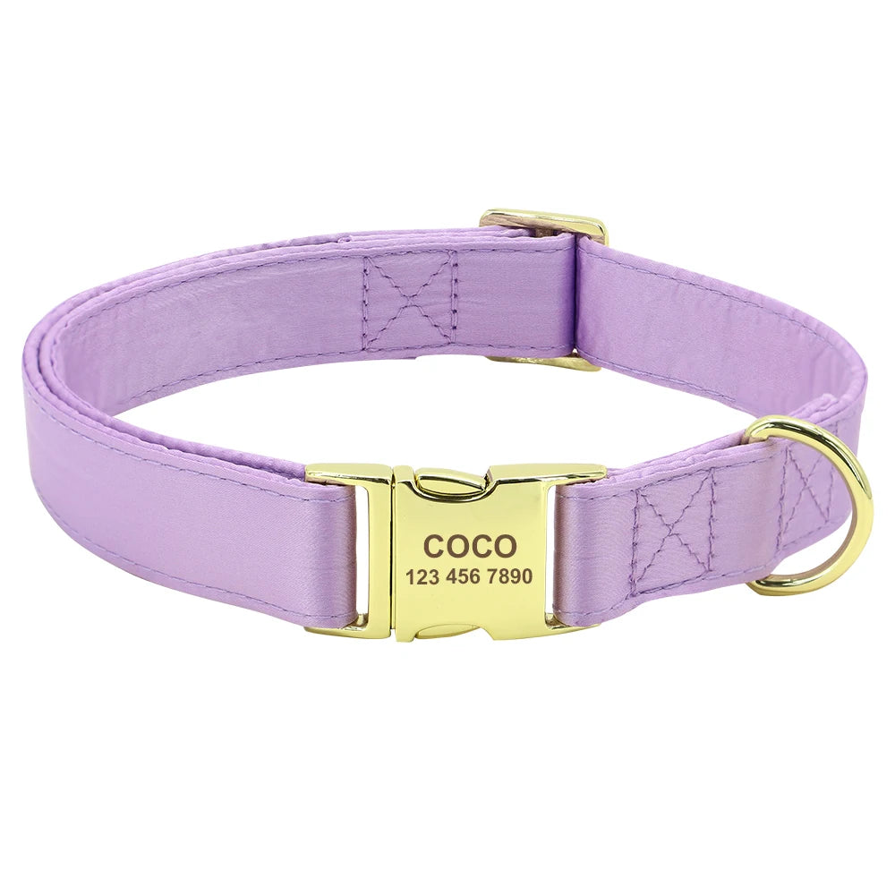 Personalisiertes Samthalsband – Stilvoll & Sicher