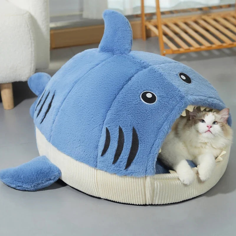 Hai-Haustierbett – Gemütlicher und warmer Schlafplatz für Ihren Vierbeiner