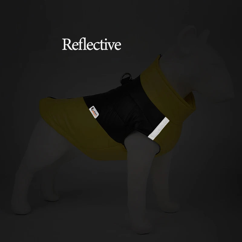 Reflektierender Regenmantel