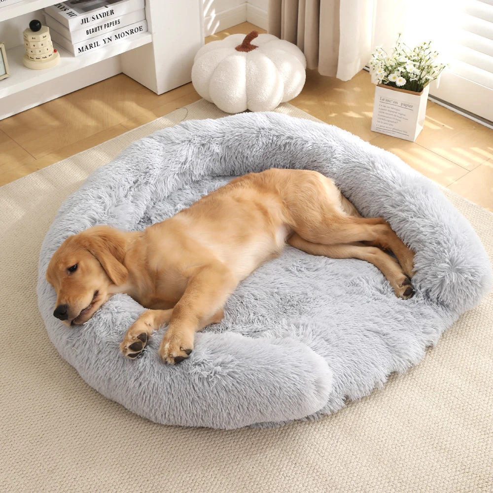 Fluffy Cloud Bed til hunde – Blødt og behageligt hvilested