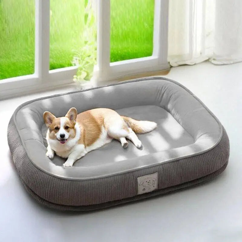 Orthopädisches Donut-Hundebett – Unterstützung für einen ruhigen Schlaf