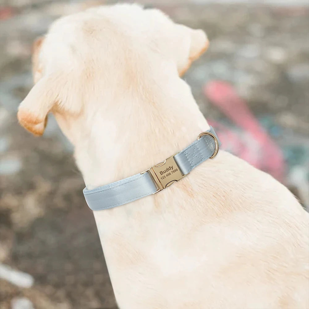 Personalisiertes Samthalsband – Stilvoll & Sicher