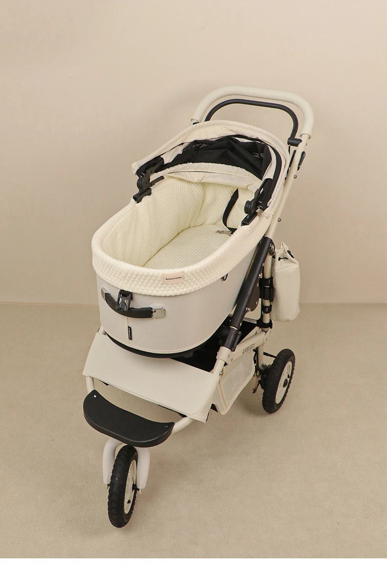 Airbuggy Luxe Huisdierwagen Set – Comfort & Stijl Voor Elk Avontuur!