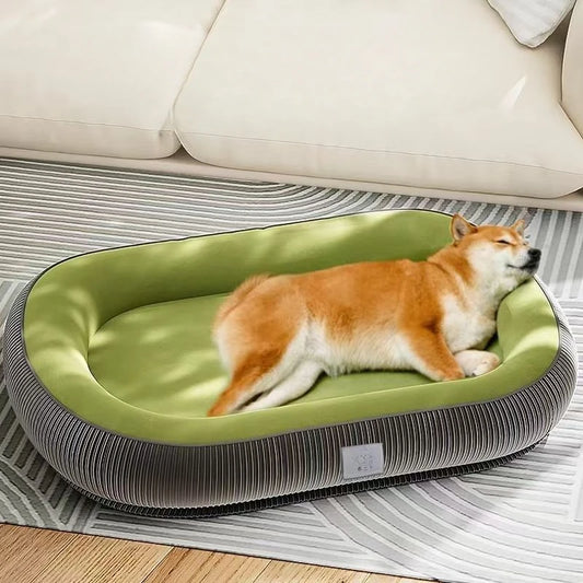 Orthopädisches Donut-Hundebett – Unterstützung für einen ruhigen Schlaf