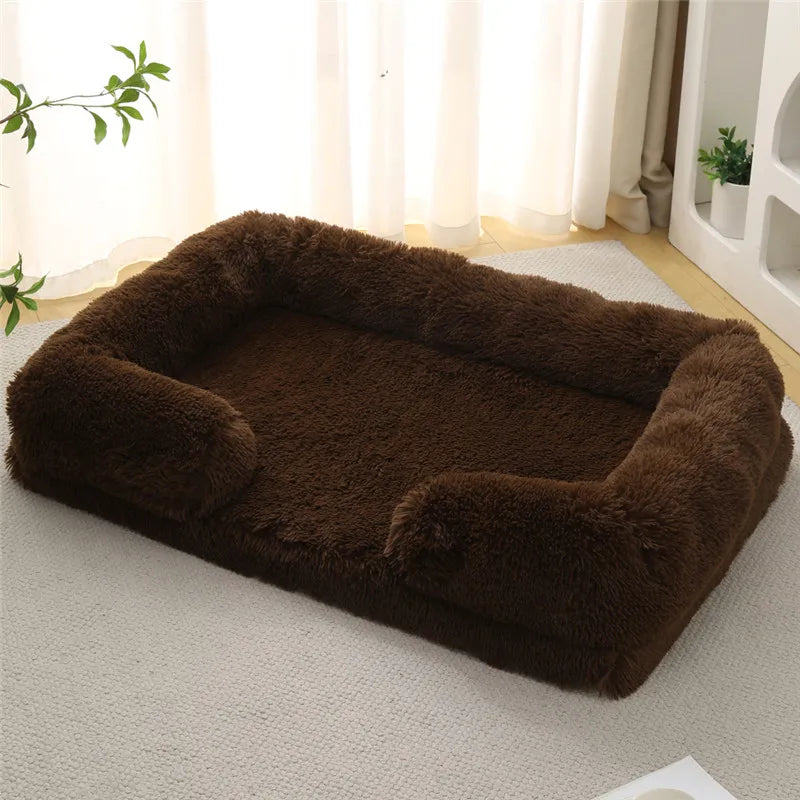 Weiches orthopädisches Hundebett – warm, stützend und waschbar