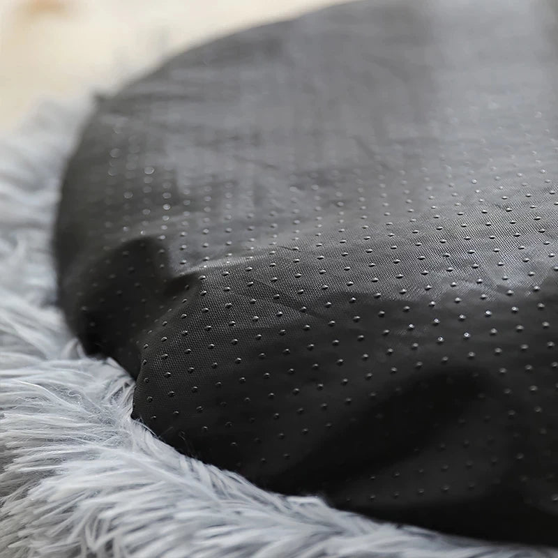 Superweiches rundes Hundebett – Wärme und Komfort für Ihren Hund