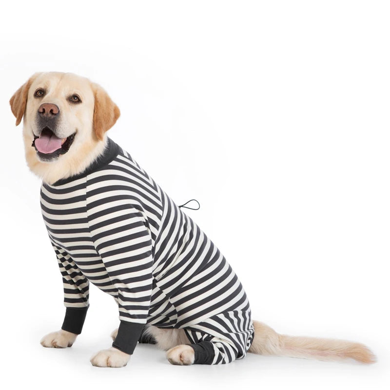 Strepen Pyjama Jumpsuit