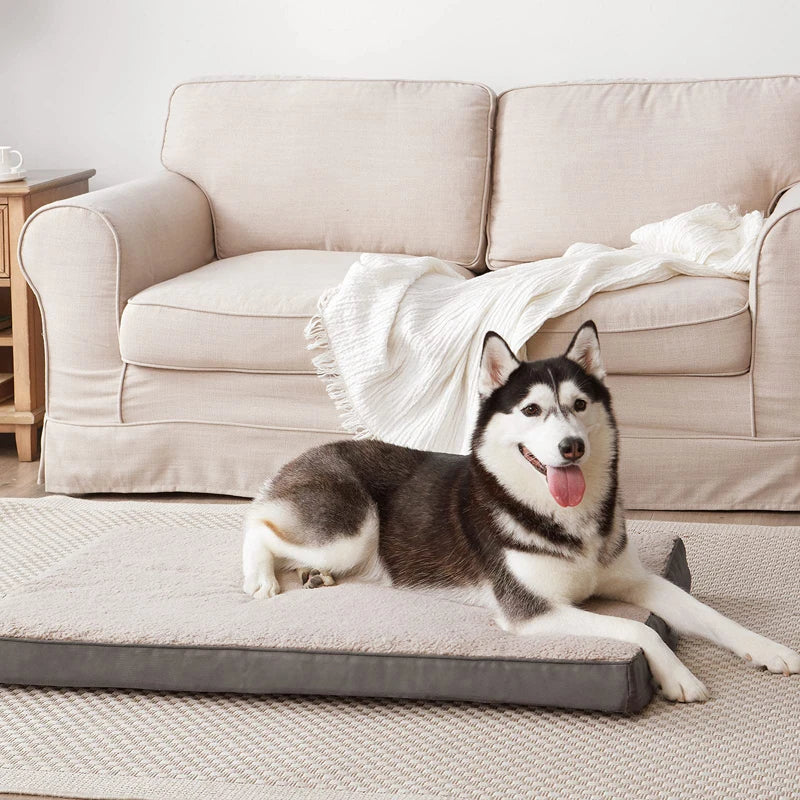 Orthopädisches Memory Foam Hundebett – Stützend, bequem und leicht zu reinigen