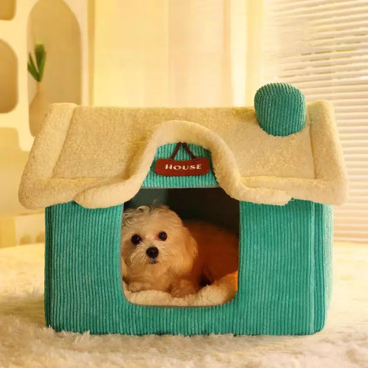 Hondenhuis Opvouwbaar – Knus, Comfortabel en Wasbaar Hondenhuis voor Kleine Honden