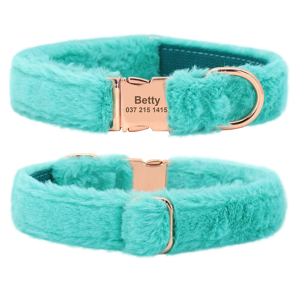 Gepersonaliseerde Teddy Halsband – Warm, Zacht en Veilig