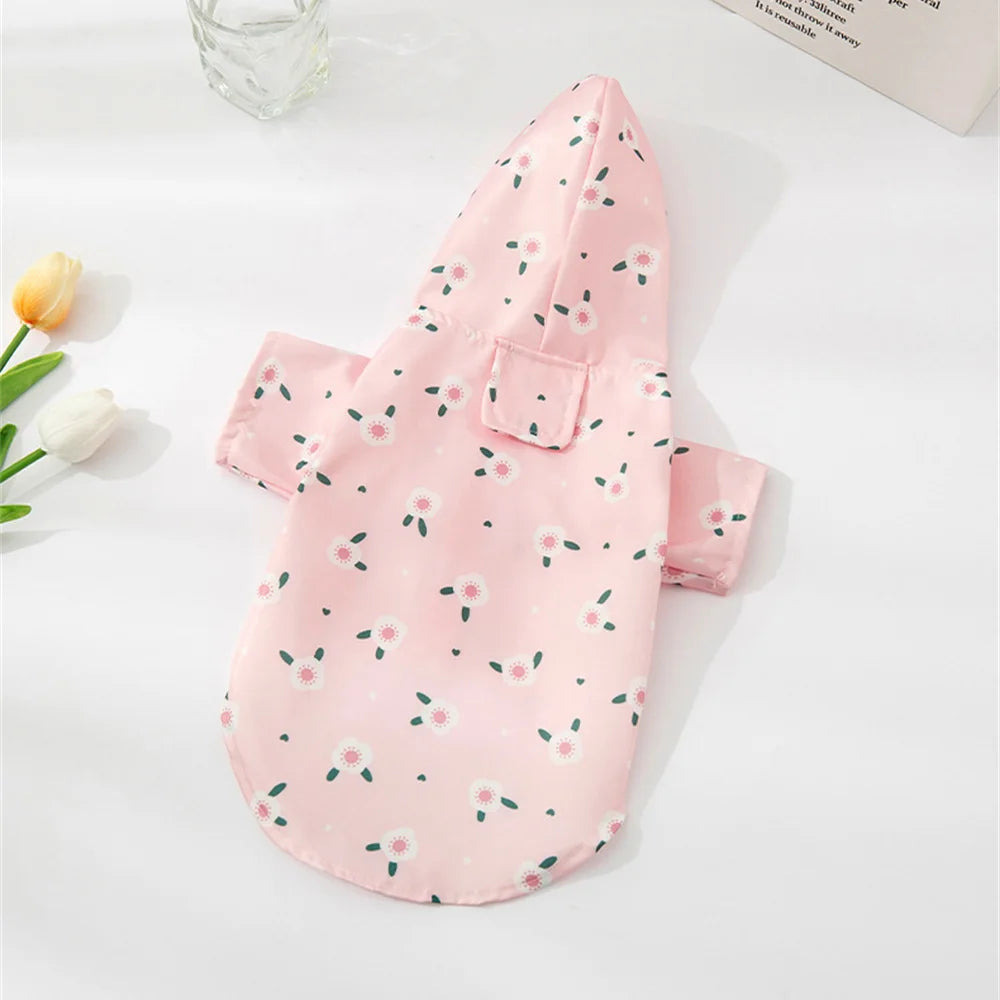 Regenmantel mit Print
