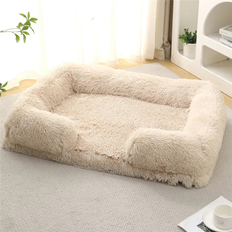 Weiches orthopädisches Hundebett – warm, stützend und waschbar