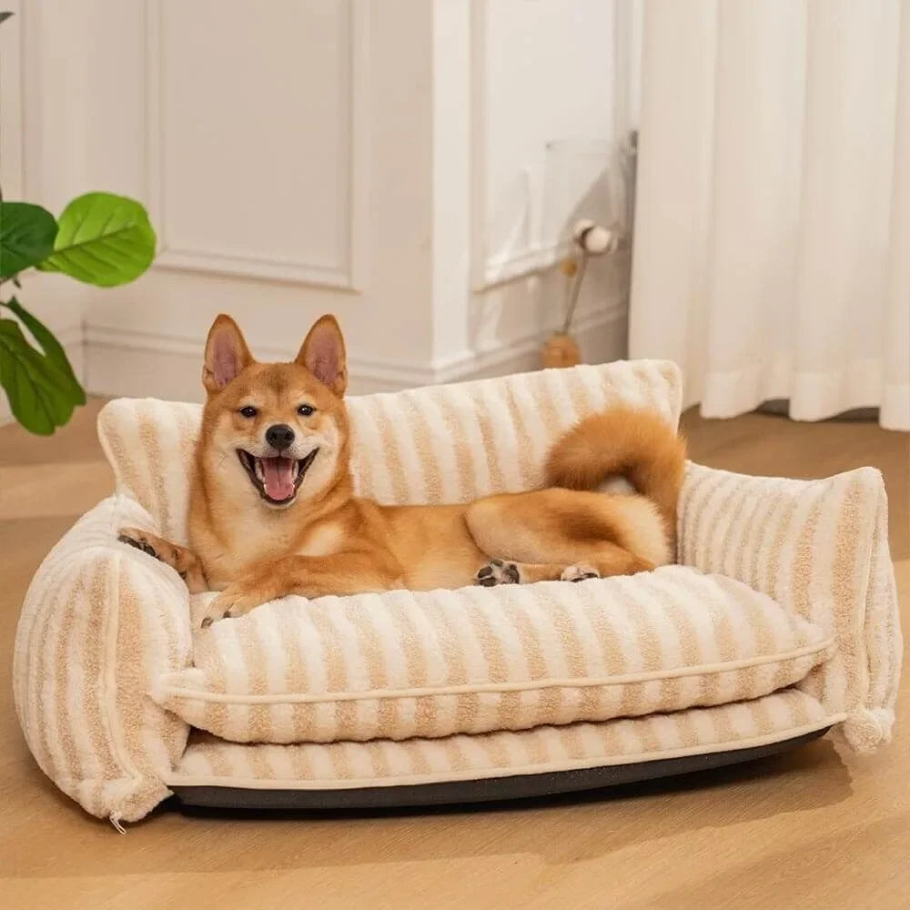 Hondenbank Gestreept – Comfortabel en Stijlvol voor Je Hond