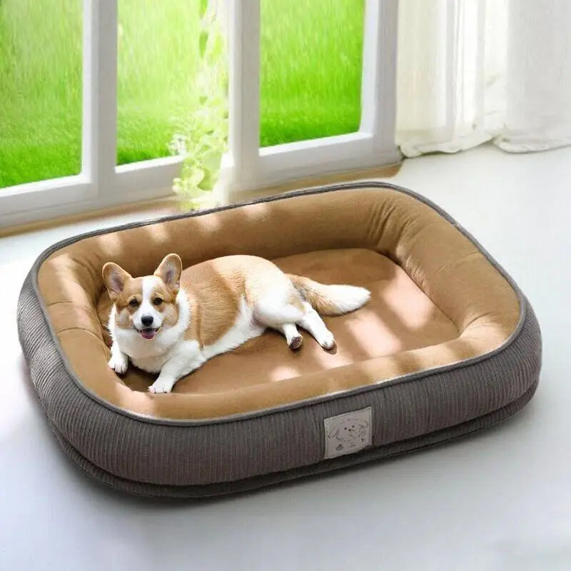 Orthopädisches Donut-Hundebett – Unterstützung für einen ruhigen Schlaf