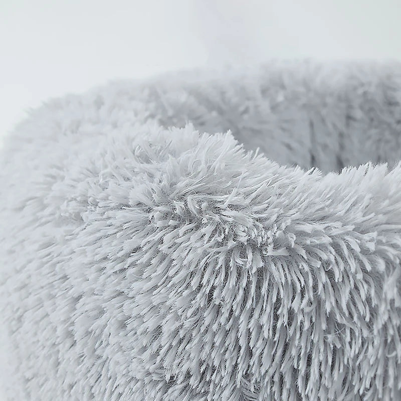 Superweiches rundes Hundebett – Wärme und Komfort für Ihren Hund