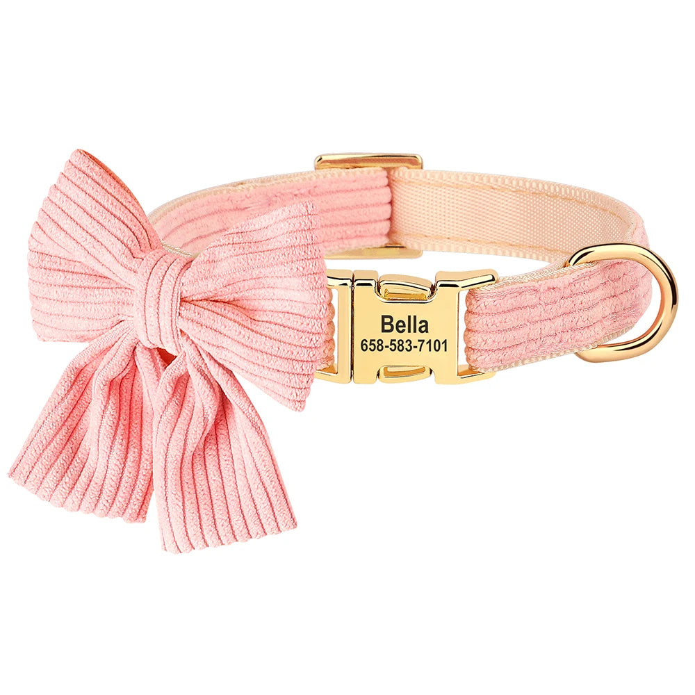 Mega Schattige Gepersonaliseerde Halsband – Zacht & Uniek