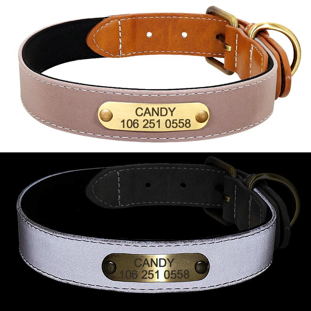 Speciale Reflecterende Halsband – Veiligheid en Stijl voor Jouw Hond