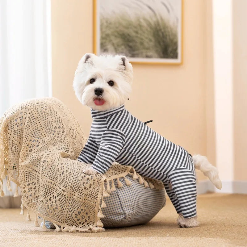 Streepjes Pyjama Jumpsuit
