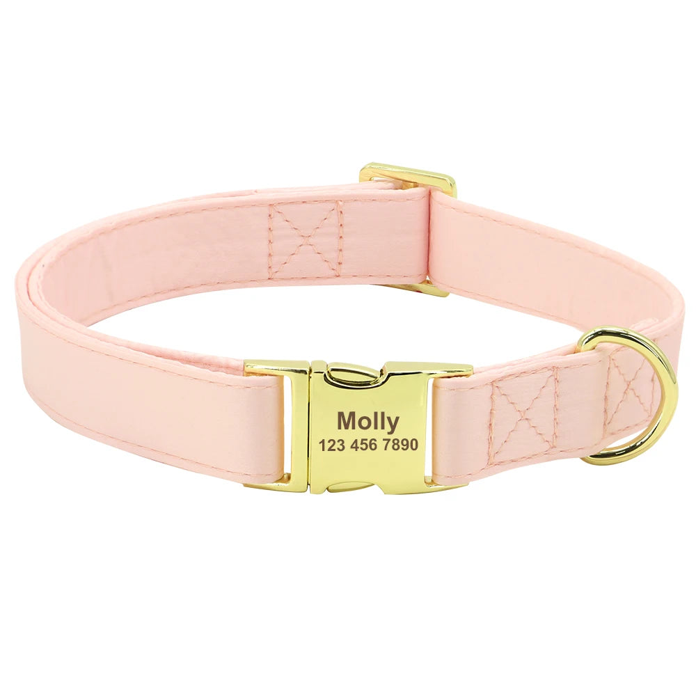 Personalisiertes Samthalsband – Stilvoll & Sicher