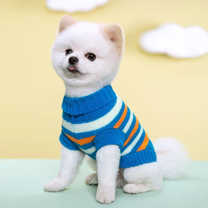 Gestreifter Pullover