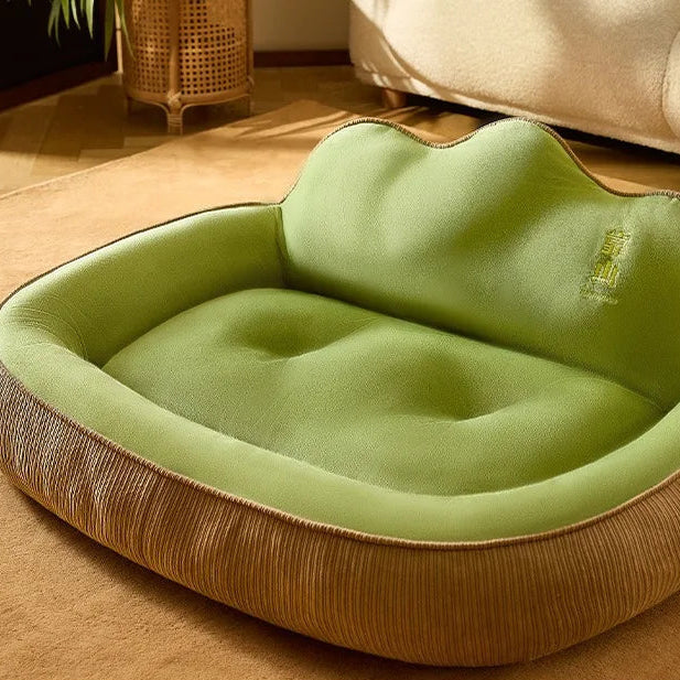 Verhoogd Huisdierbed met Nekbescherming – Luxe Comfort en Ondersteuning
